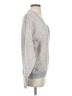 Albert Nipon 100% Cotton Animal Print Gray Pullover Sweater Size S - photo 4