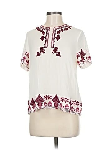 Elle Sasson Short Sleeve Blouse (view 1)