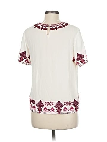 Elle Sasson Short Sleeve Blouse (view 2)