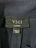 VICI Black Blue Dress Pants Size L - photo 6