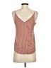 Express 100% Polyester Brown Sleeveless Top Size XS - photo 2