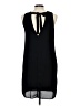 H&M 100% Polyester Solid Black Cocktail Dress Size 10 - photo 2