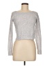 Jessica Simpson Metallic Silver Pullover Sweater Size M - photo 1
