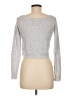 Jessica Simpson Metallic Silver Pullover Sweater Size M - photo 2