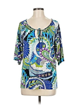 Peck & Peck Short Sleeve Blouse