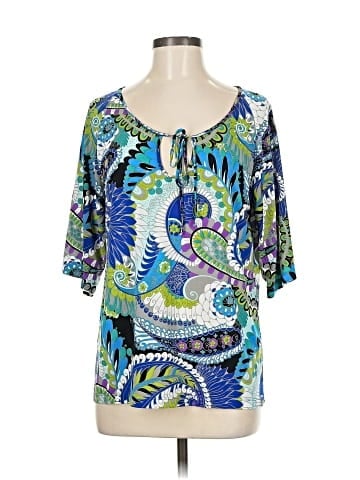 Peck & Peck Short Sleeve Blouse (view 1)