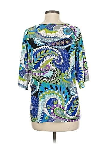 Peck & Peck Short Sleeve Blouse (view 2)