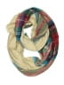 Assorted Brands 100% Acrylic Plaid Teal Tan Scarf One size - photo 1