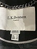 L.K. Bennett Tweed Gray Jacket Size 10 - photo 6