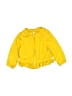 Just One Year by Carter's 100% Cotton Polka Dots Yellow Jacket Size Newborn - photo 1