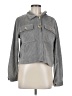 Unbranded 100% Polyester Gray Long Sleeve Blouse Size M - photo 1