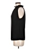 Zara 100% Polyester Black Sleeveless Blouse Size M - photo 5