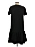 Zara Solid Black Casual Dress Size L - photo 2