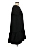 Zara Solid Black Casual Dress Size L - photo 4