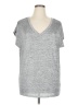Stella & Dot Gray Short Sleeve Top Size 1X - photo 1