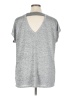 Stella & Dot Gray Short Sleeve Top Size 1X - photo 2