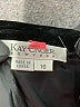 Kay Unger Solid Black Formal Skirt Size 16 - photo 3