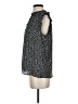 Ann Taylor Black Sleeveless Blouse Size S - photo 5