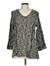 Nic + Zoe Gray Pullover Sweater Size L - photo 1