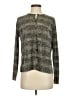 Rafael 100% Polyester Animal Print Gray Long Sleeve Blouse Size S - photo 1