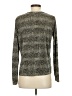 Rafael 100% Polyester Animal Print Gray Long Sleeve Blouse Size S - photo 2