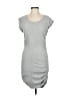 Splendid 100% Cotton Solid Gray Casual Dress Size M - photo 1