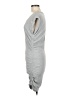 Splendid 100% Cotton Solid Gray Casual Dress Size M - photo 5