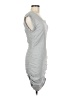 Splendid 100% Cotton Solid Gray Casual Dress Size M - photo 4