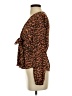 DR2 100% Polyester Brown Long Sleeve Blouse Size XS - photo 5