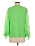 1.State 100% Polyester Green 3/4 Sleeve Blouse Size S - photo 2