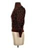 525 America Animal Print Brown Turtleneck Sweater Size XS - photo 5