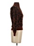 525 America Animal Print Brown Turtleneck Sweater Size XS - photo 4