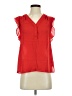 Express Outlet 100% Polyester Red Sleeveless Blouse Size XS - photo 1