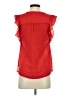 Express Outlet 100% Polyester Red Sleeveless Blouse Size XS - photo 2