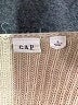 Cap 100% Cotton Tan Pullover Sweater Size L - photo 7
