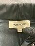 Zadig & Voltaire 100% Polyester Black Track Pants Size 14 - photo 3