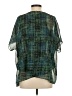 CAbi 100% Polyester Green Short Sleeve Blouse Size S - photo 2
