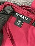 Torrid 100% Polyester Burgundy Short Sleeve Top Size Med Plus (00) - photo 7