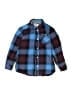 Levi's 100% Cotton Plaid Blue Long Sleeve Button-Down Shirt Size 8 - 10 - photo 1