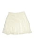 Assorted Brands Solid Ivory White Casual Skirt Size L - photo 1
