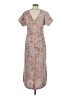 Assorted Brands Print Tan Pink Casual Dress One size - photo 2