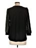 Weston Black 3/4 Sleeve Blouse Size L - photo 2