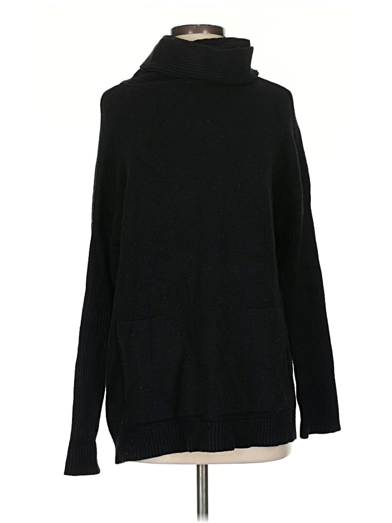 Pre-owned Cyrus Turtleneck Sweater In Black