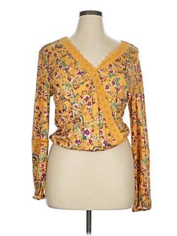 Belle Du Jour Long Sleeve Blouse (view 1)