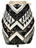 Express Chevron-herringbone Silver Ivory Formal Skirt Size S - photo 1