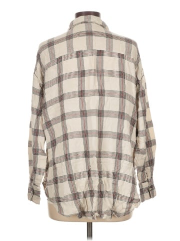 Ann Taylor LOFT Outlet Long Sleeve Button-Down Shirt (view 2)