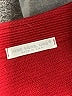Joan Vass 100% Cotton Red Burgundy Cardigan Size 6 (1) - photo 4
