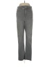 Express Solid Gray Jeans Size 8 - photo 1