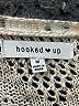 Hooked Up 100% Acrylic Ivory Kimono Size M - photo 7