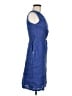 Brora 100% Linen Blue Cocktail Dress Size 8 - photo 4